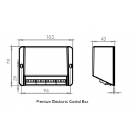 Sanimarin Premium 2 Button and Control Box